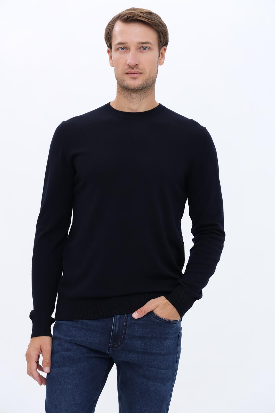 Джемпер Seidensticker тёмно-синий