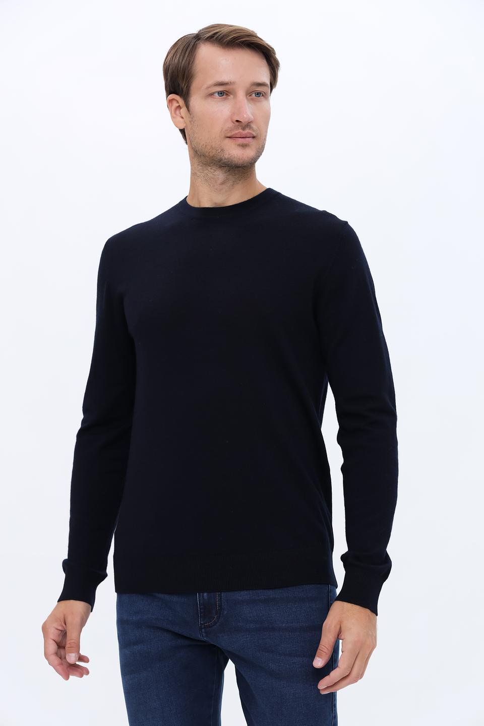 Джемпер Seidensticker тёмно-синий