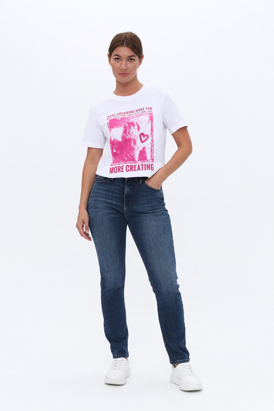 Джинсы Paddocks с потертостями