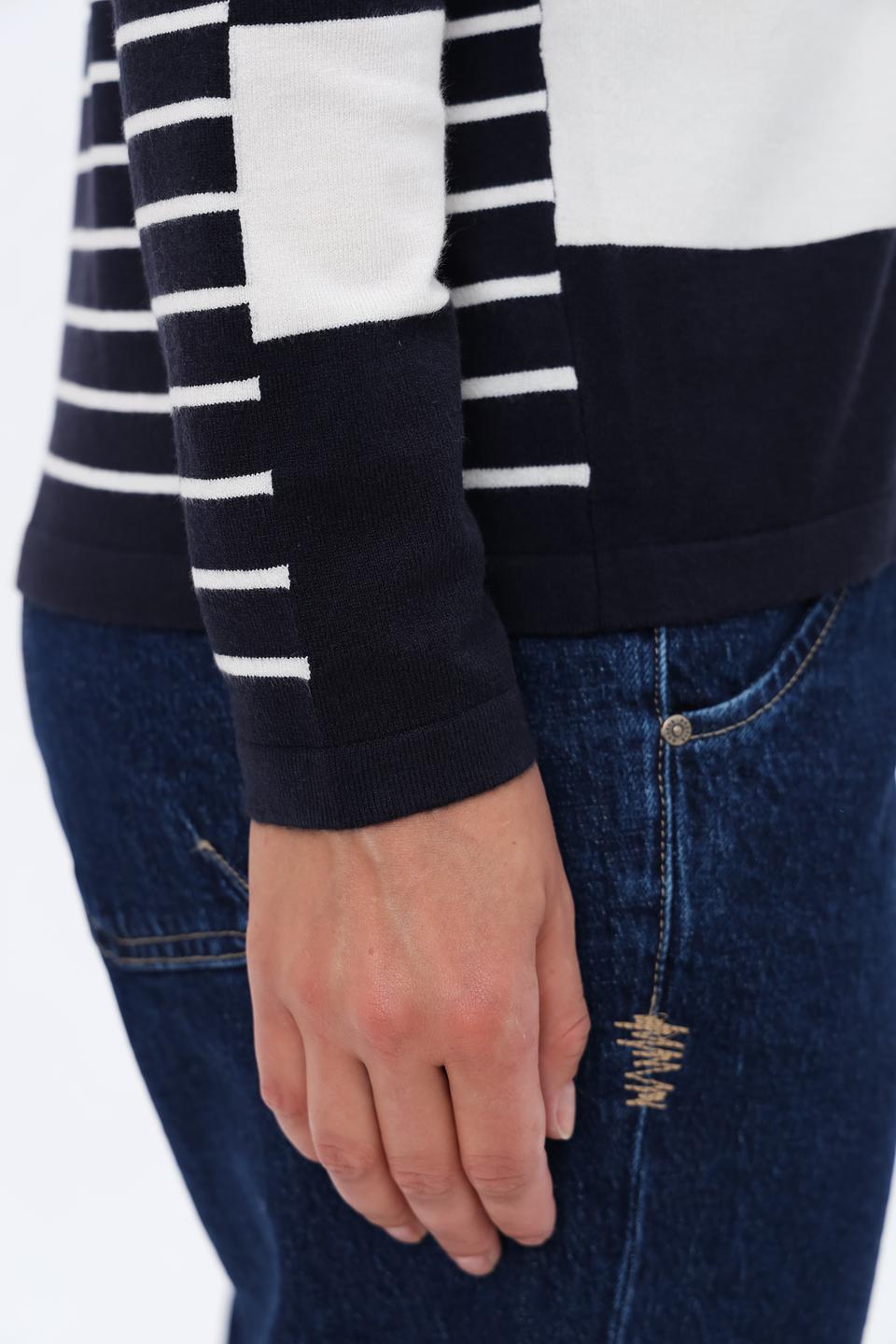 Кардиган Lebek в полоску