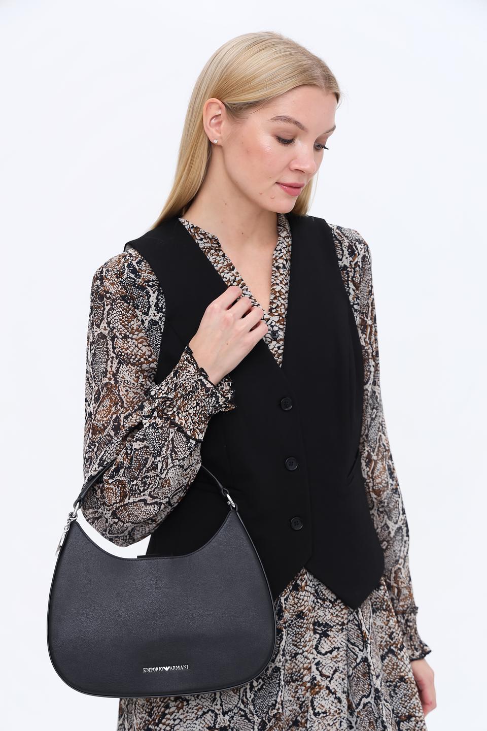 Сумка Emporio Armani женская чёрная