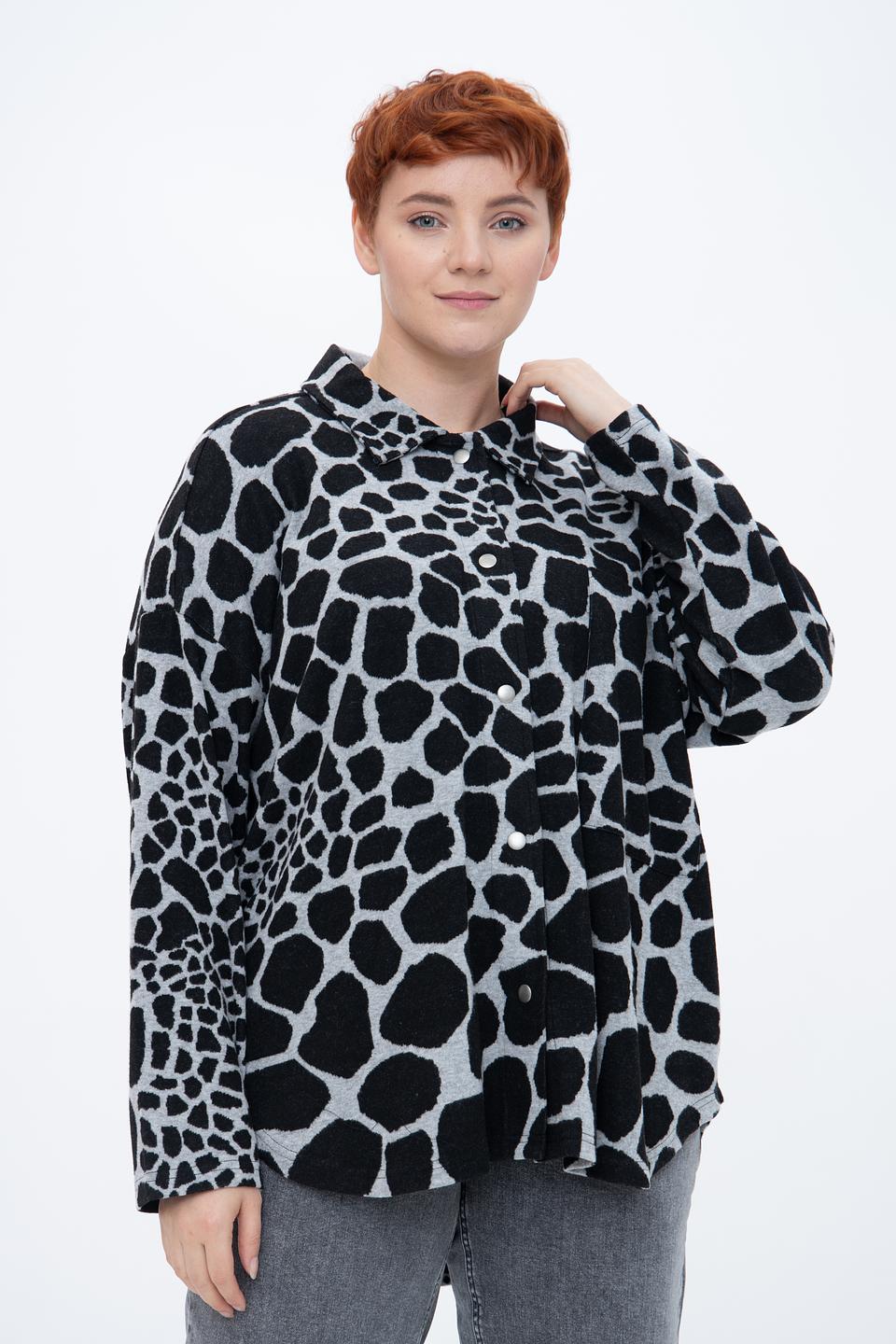 Жакет Doris Streich в принт "леопард"
