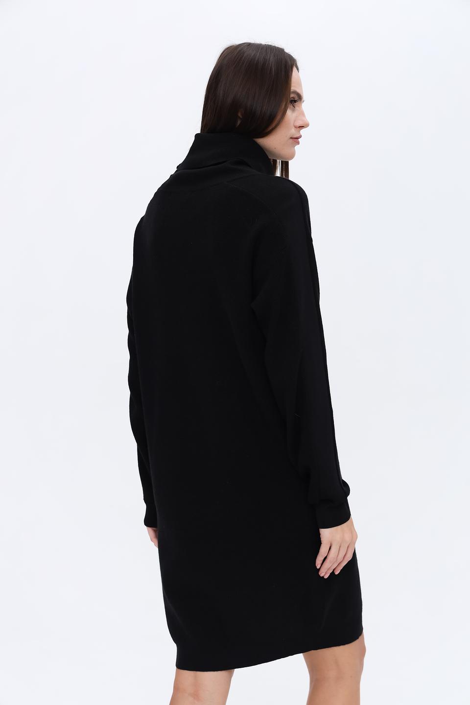 Платье Gaudi чёрное с логотипом