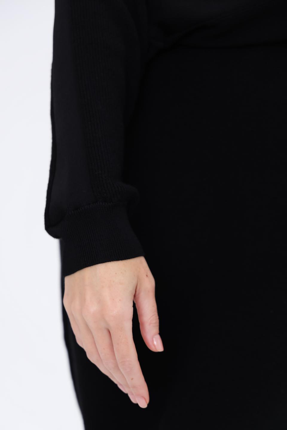 Платье Gaudi чёрное с логотипом