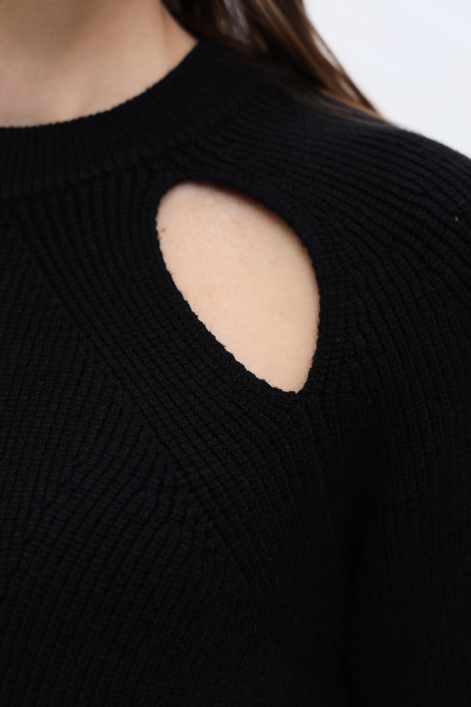 Джемпер Marciano с вырезами чёрный