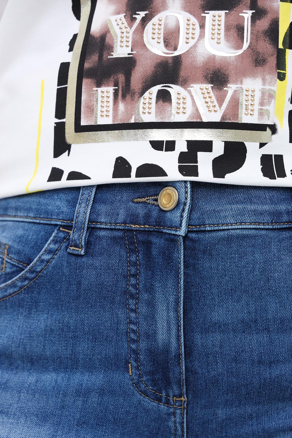 Джинсы скинни Gerry Weber синие