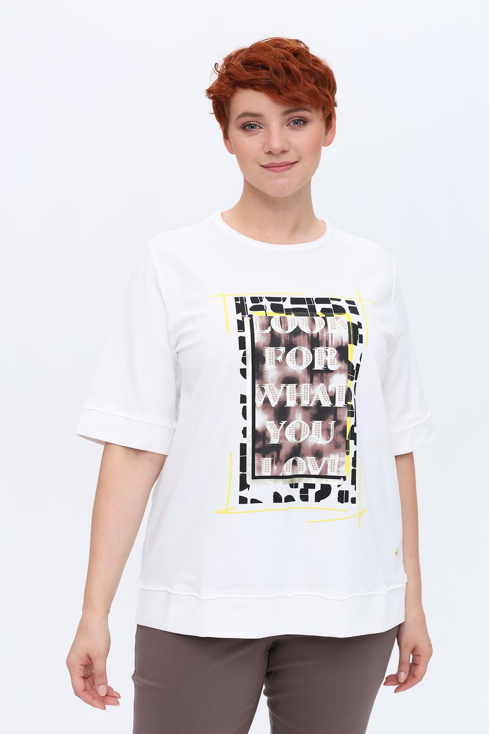 Футболка Frapp с принтом