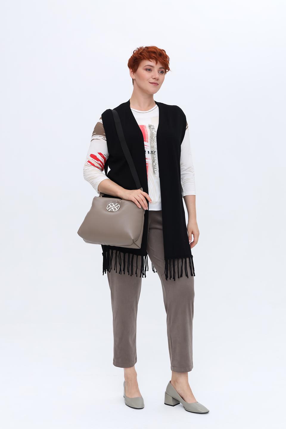 Сумка Unisa жен. бежевая