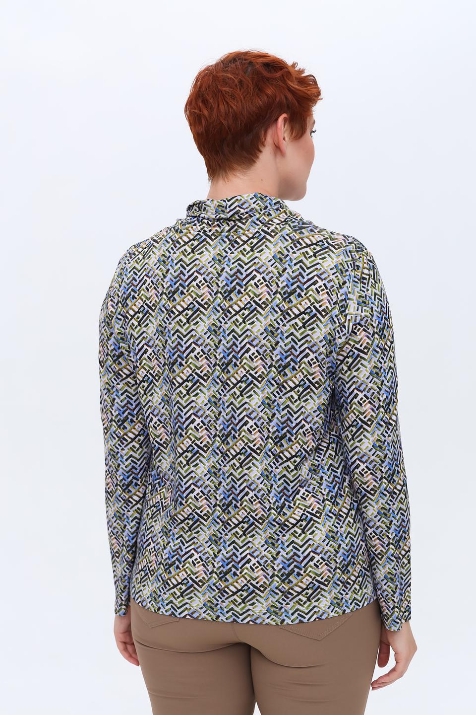 Блуза Erfo с геометрическим принтом