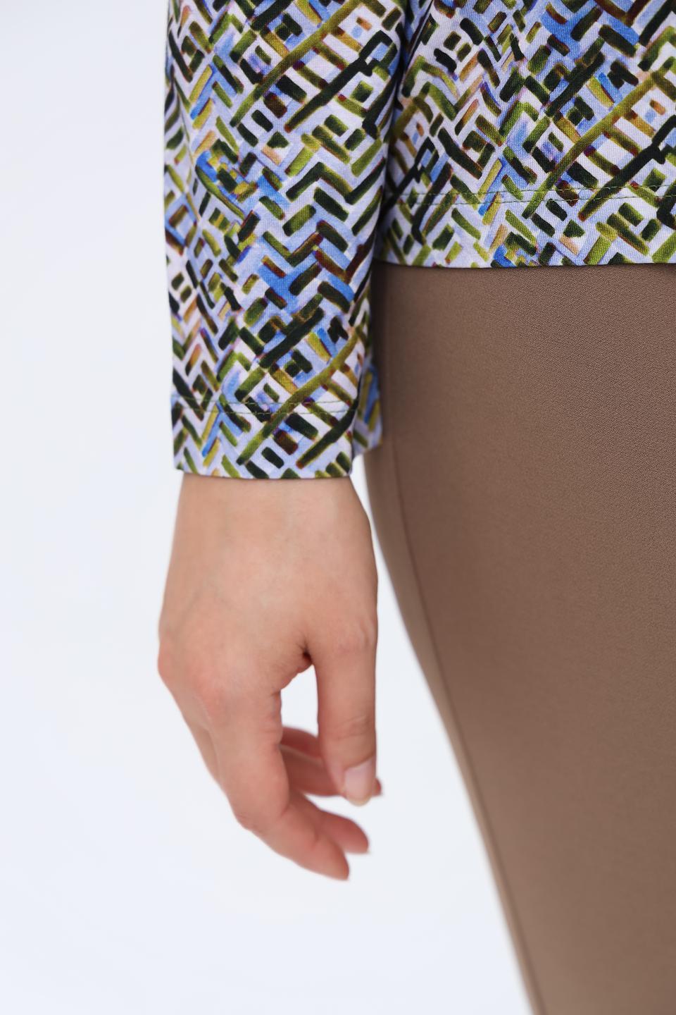 Блуза Erfo с геометрическим принтом