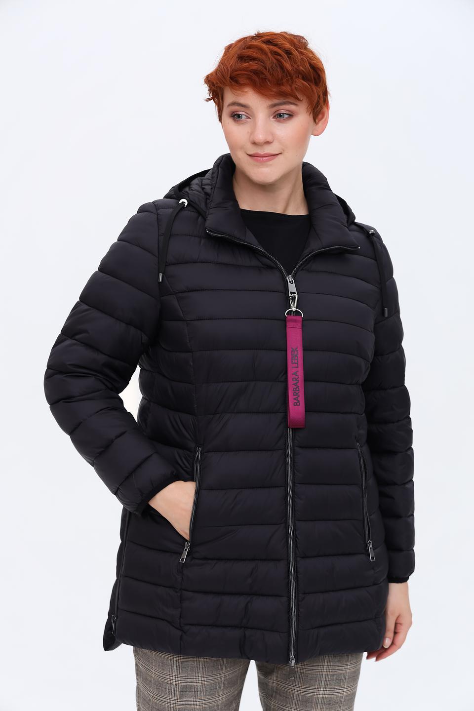 Куртка Barbara Lebek стеганая чёрная