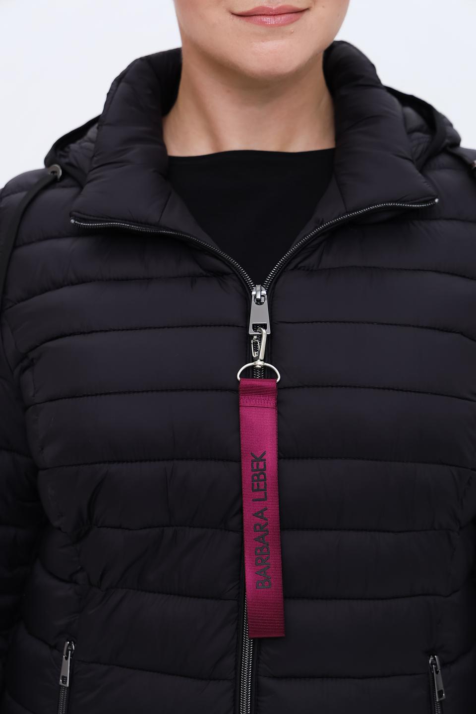 Куртка Barbara Lebek стеганая чёрная