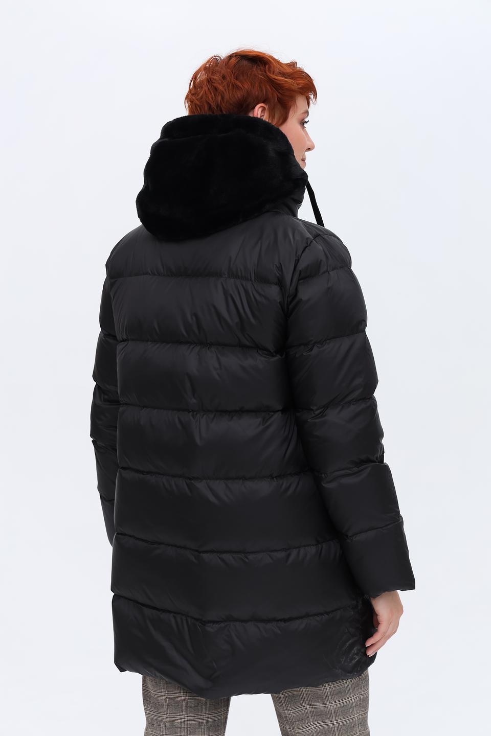 Куртка Milestone чёрная стеганая