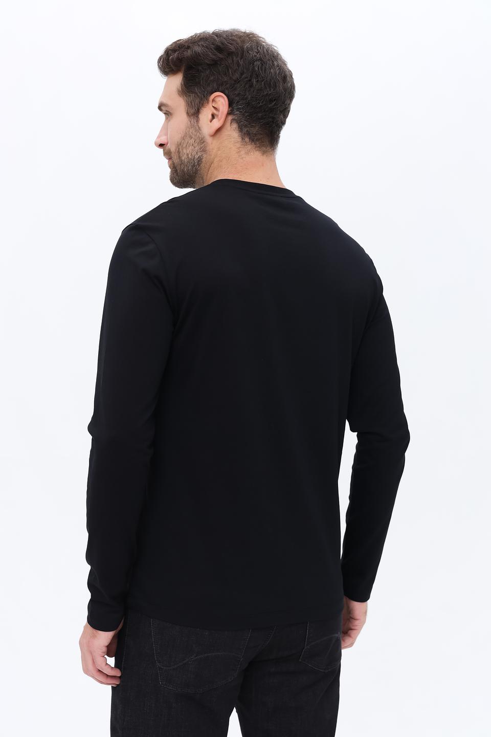 Лонгслив Emporio Armani с логотипом