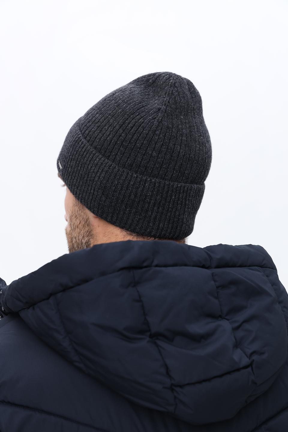 Шапка Marhatter мужская серая