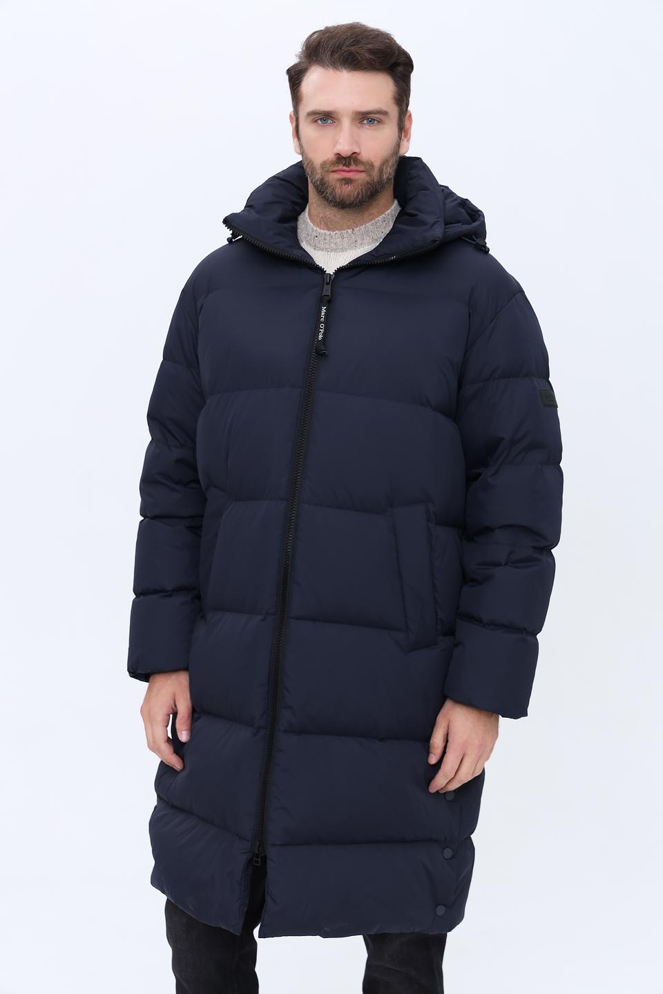 Пальто Marc O Polo стеганое тёмно-синее