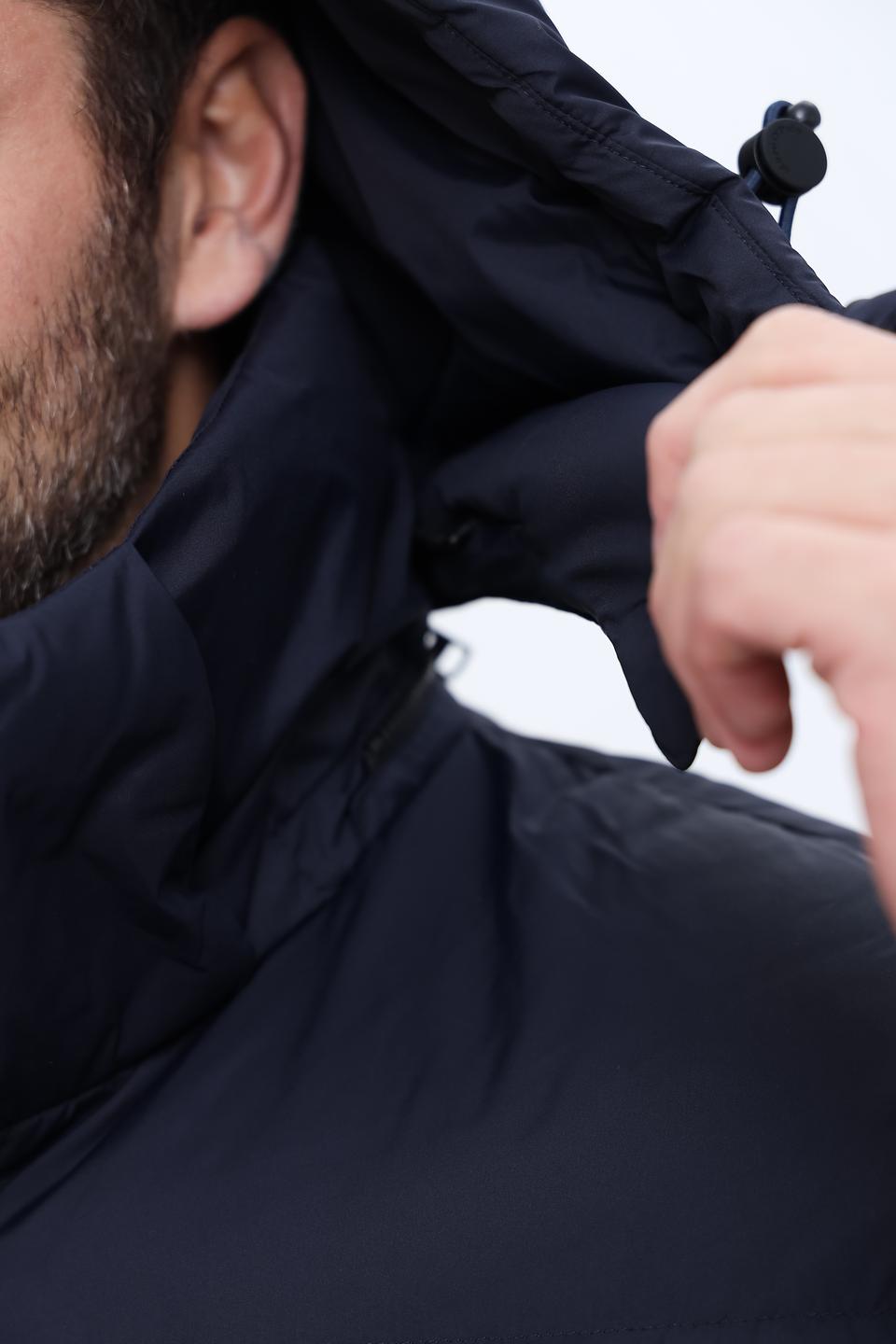 Пальто Marc O Polo стеганое тёмно-синее