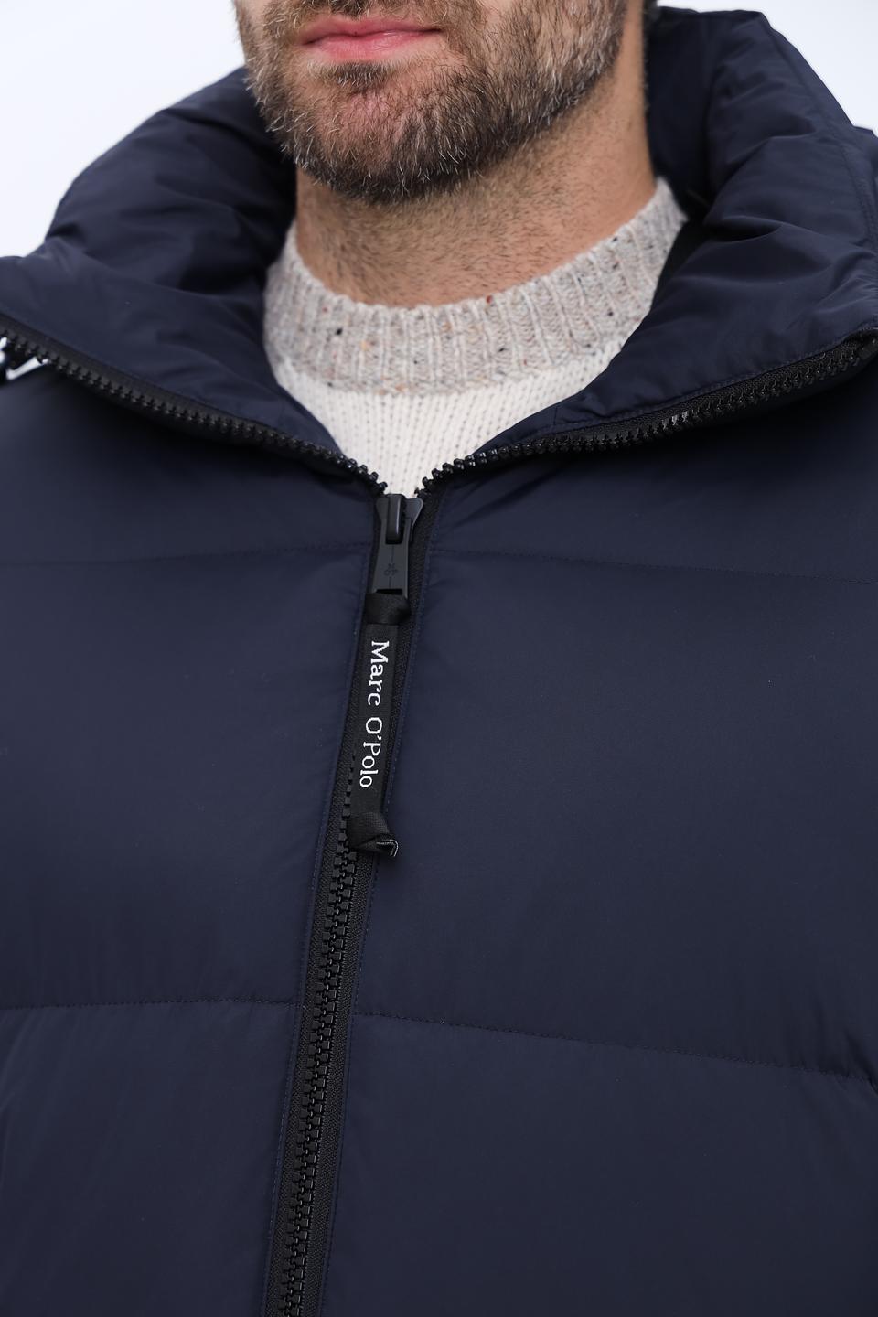 Пальто Marc O Polo стеганое тёмно-синее