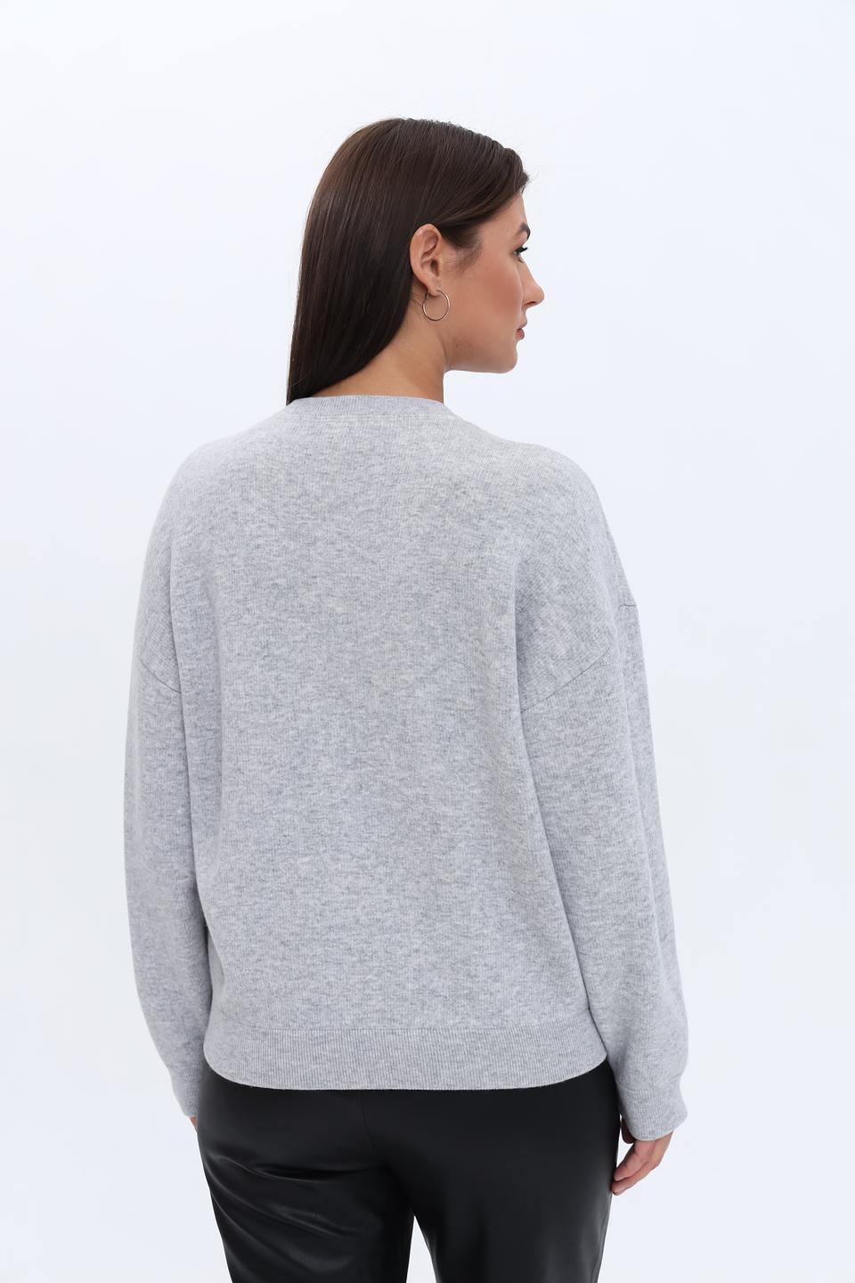 Джемпер Emporio Armani серый