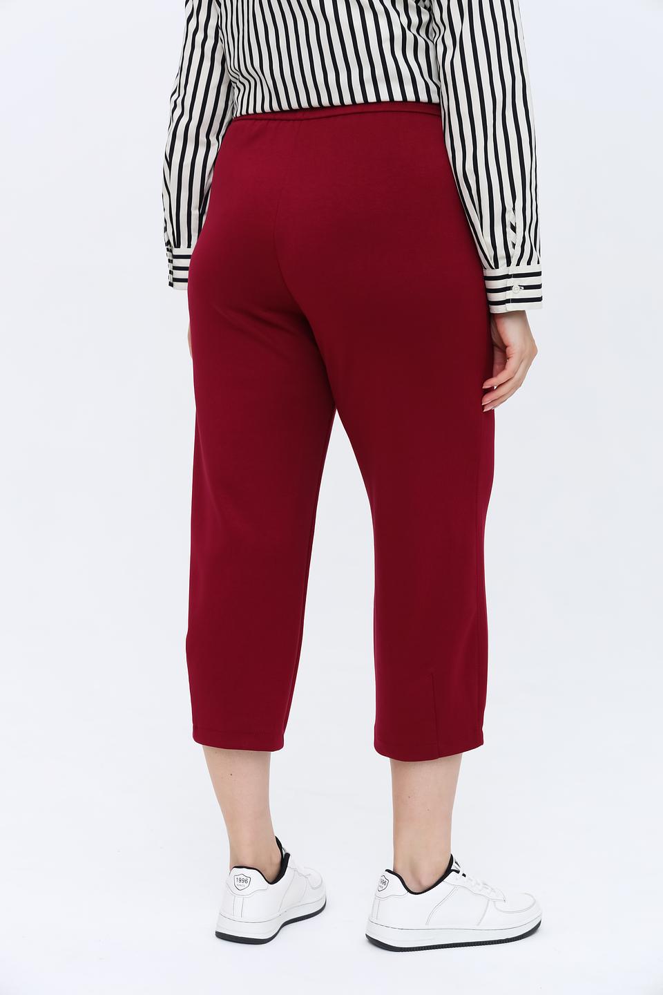 Брюки кюлоты Rabe collection бордовые