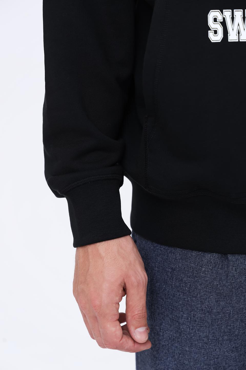 Толстовка Strellson с логотипом чёрная