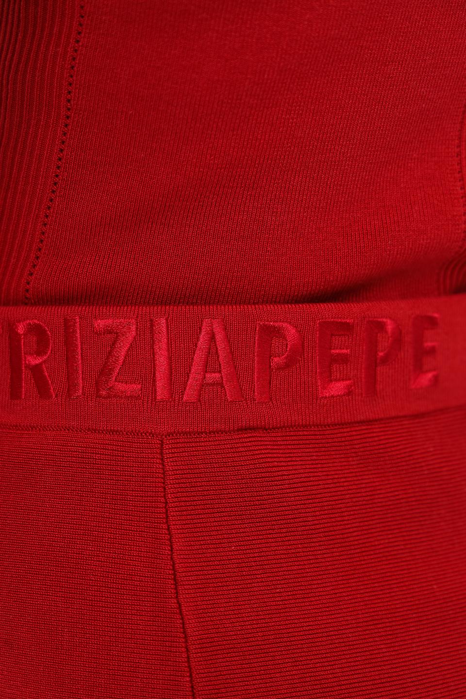 Юбка Patrizia Pepe красная миди