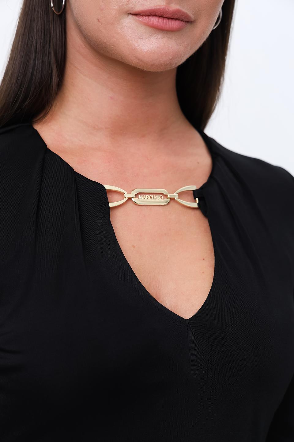 Джемпер Marciano с цепью чёрный