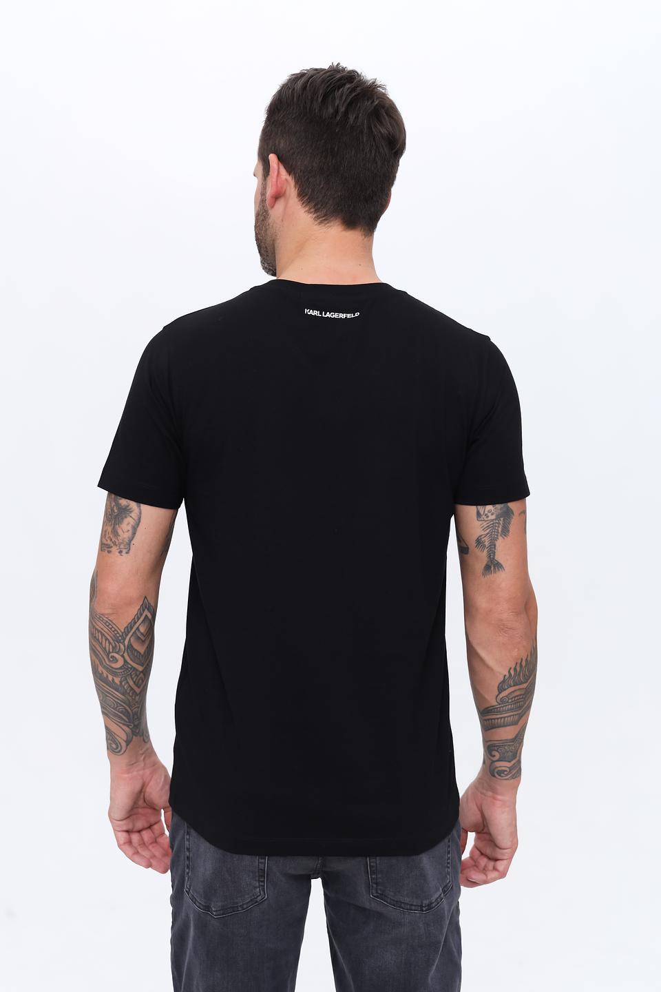 Футболка Karl Lagerfeld с принтом чёрный