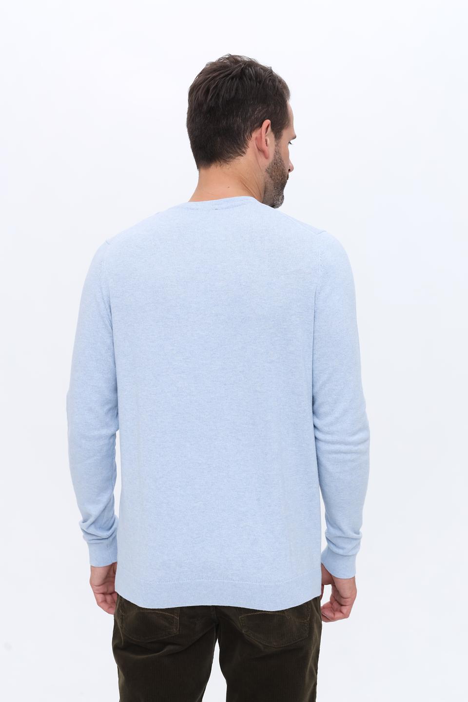 Джемпер Basefield V-neck голубой