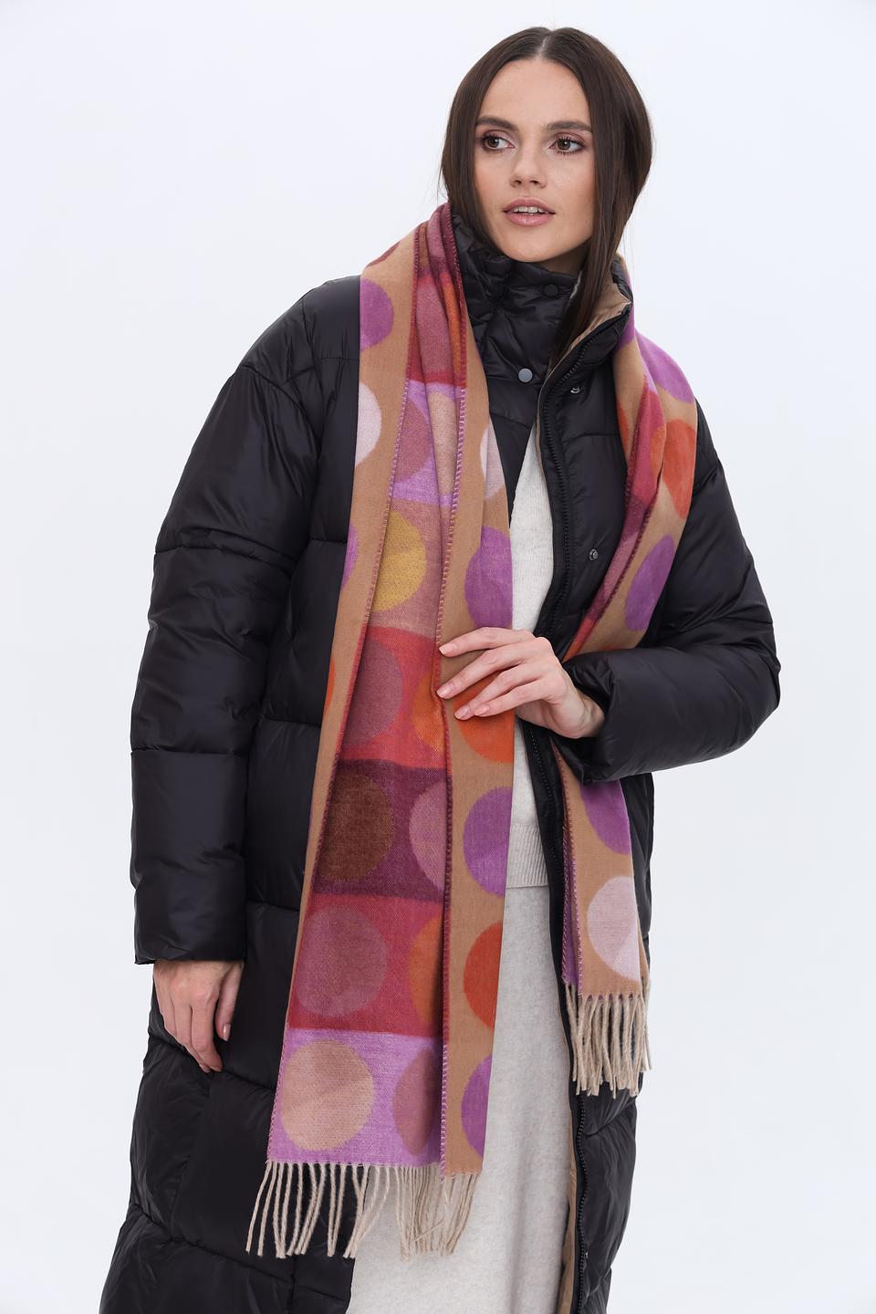 Шарф Fraas с геометрическим принтом