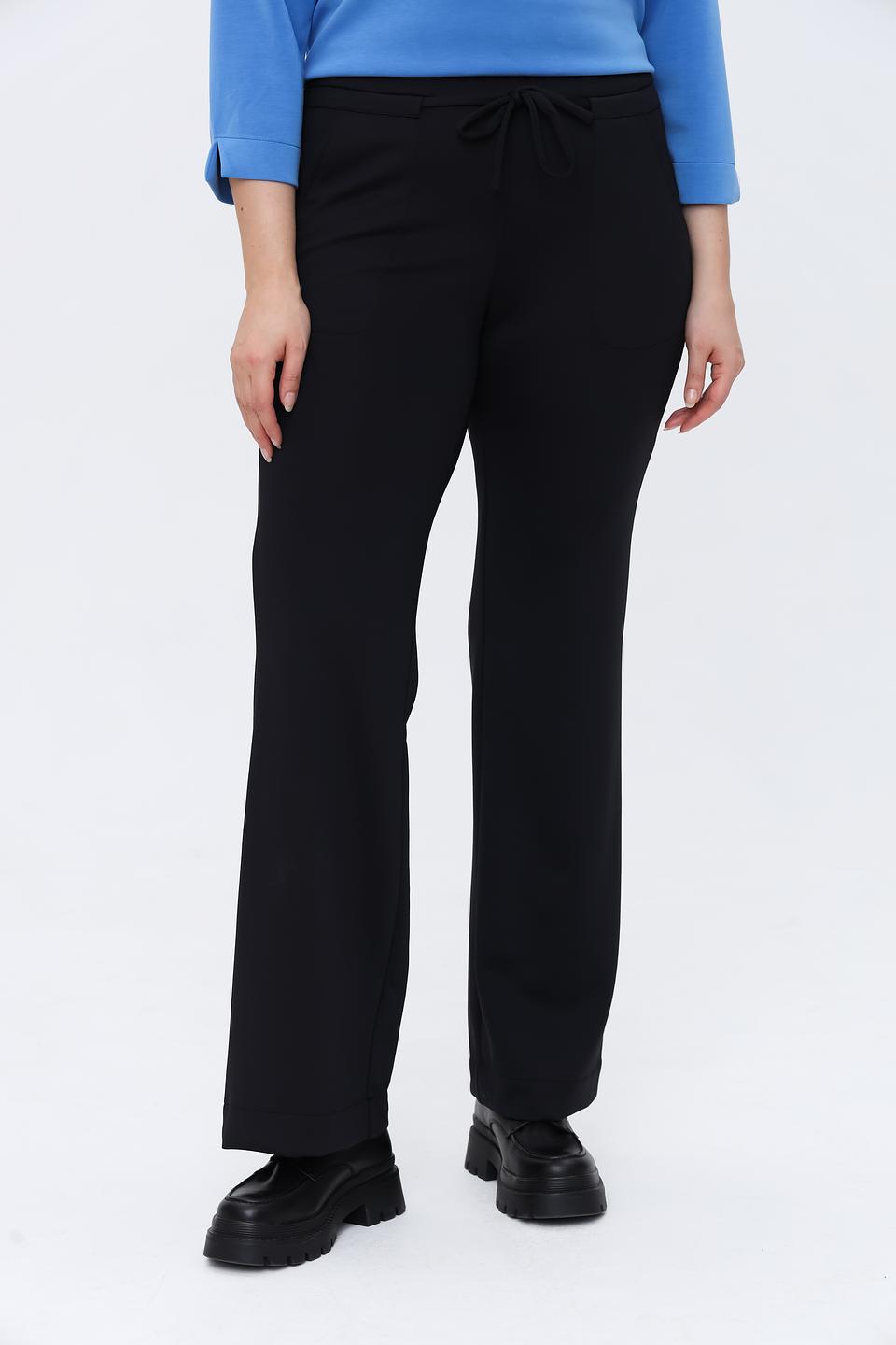 Брюки Zerres клёш чёрные