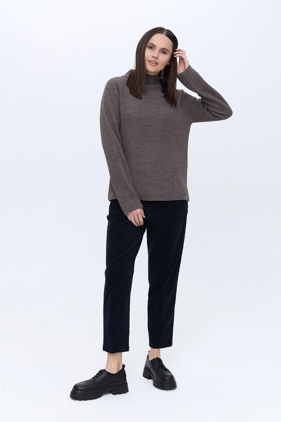 Брюки вельветовые Cinque тёмно-синие