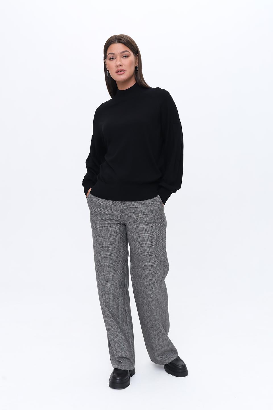 Брюки Gerry Weber в клетку серые