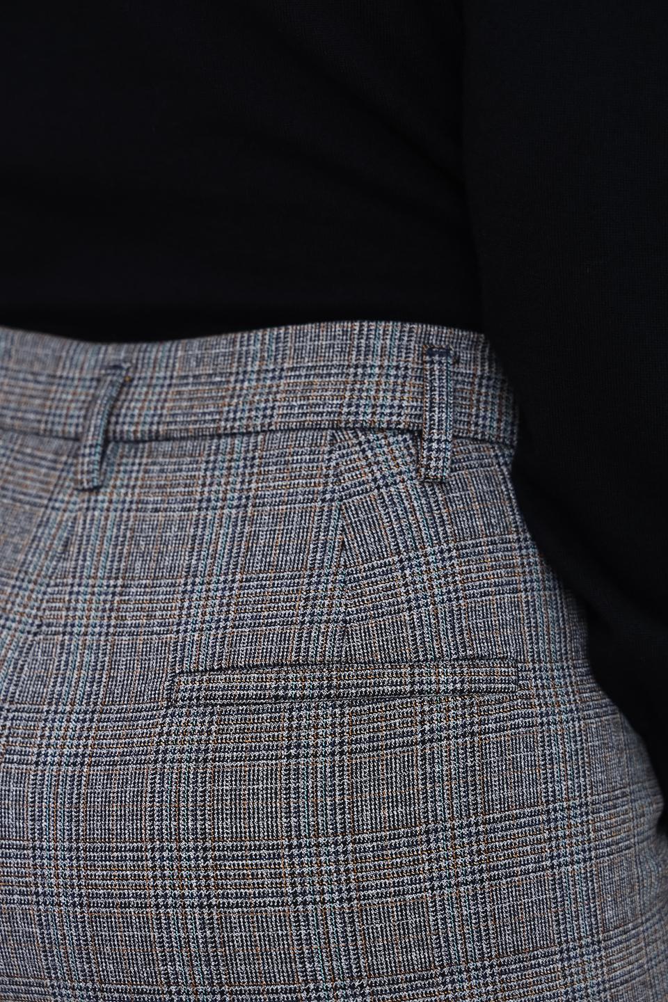 Брюки Gerry Weber в клетку серые