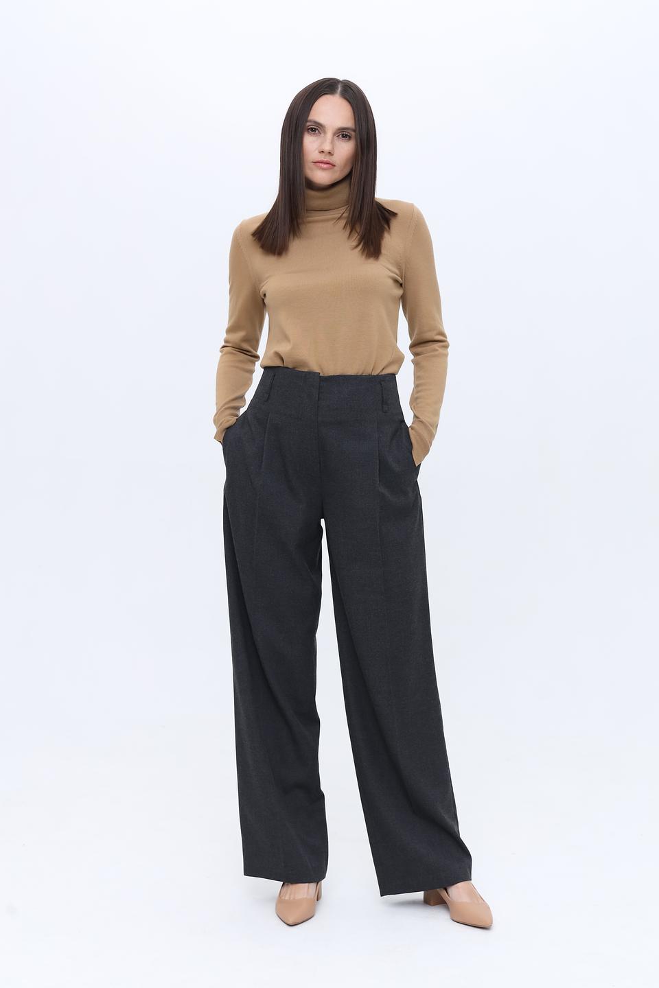 Брюки Gerry Weber широкие графит