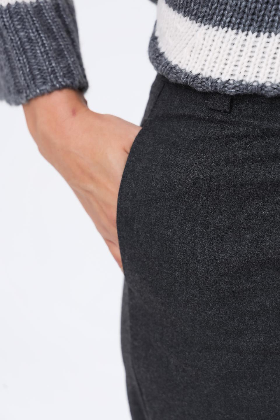 Брюки классические Lecomte серые