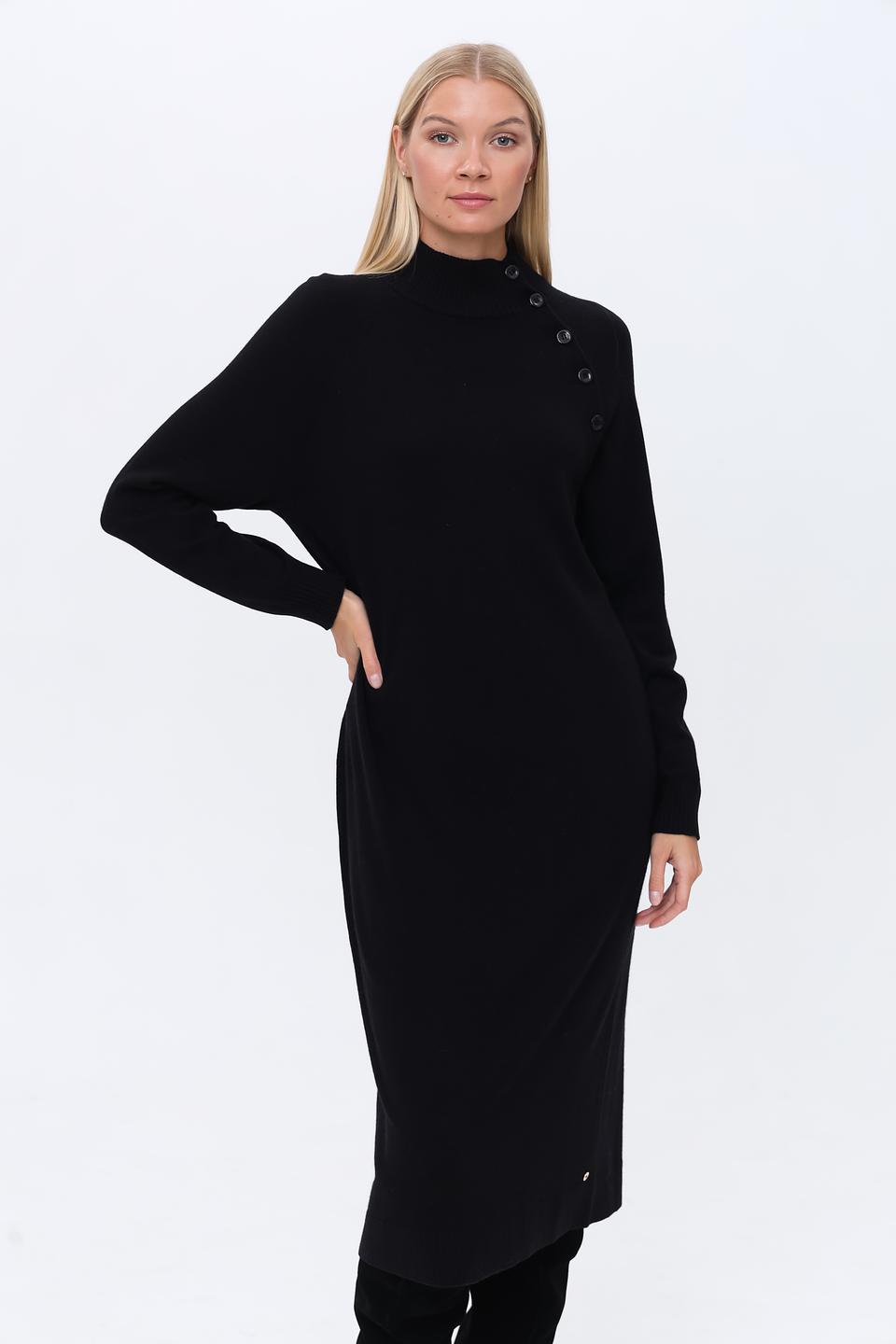 Платье Penny Black вязаное чёрное