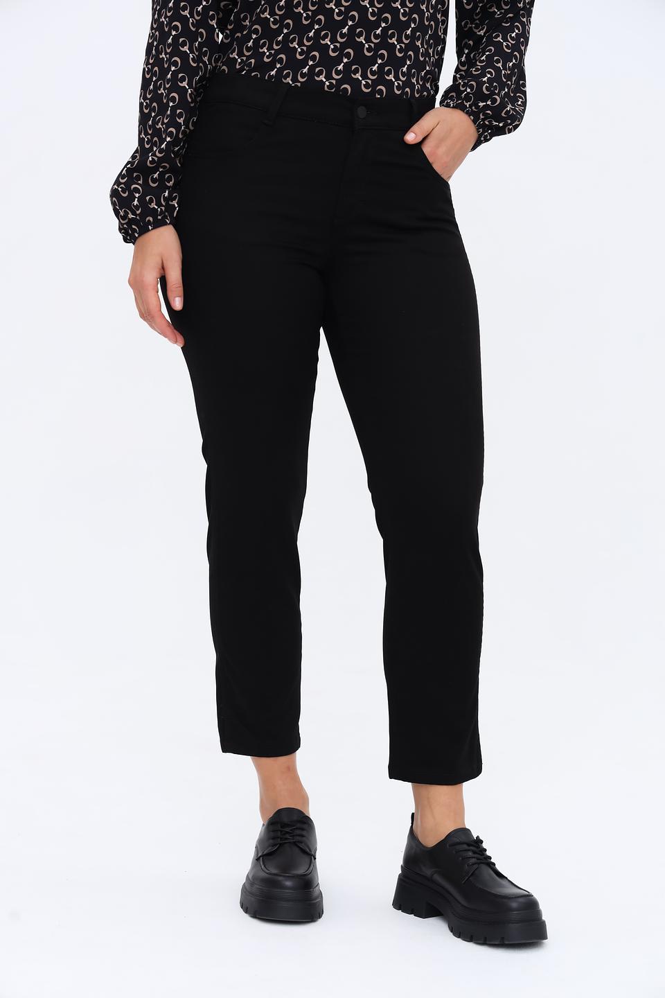 Брюки Angels чёрные укороченные