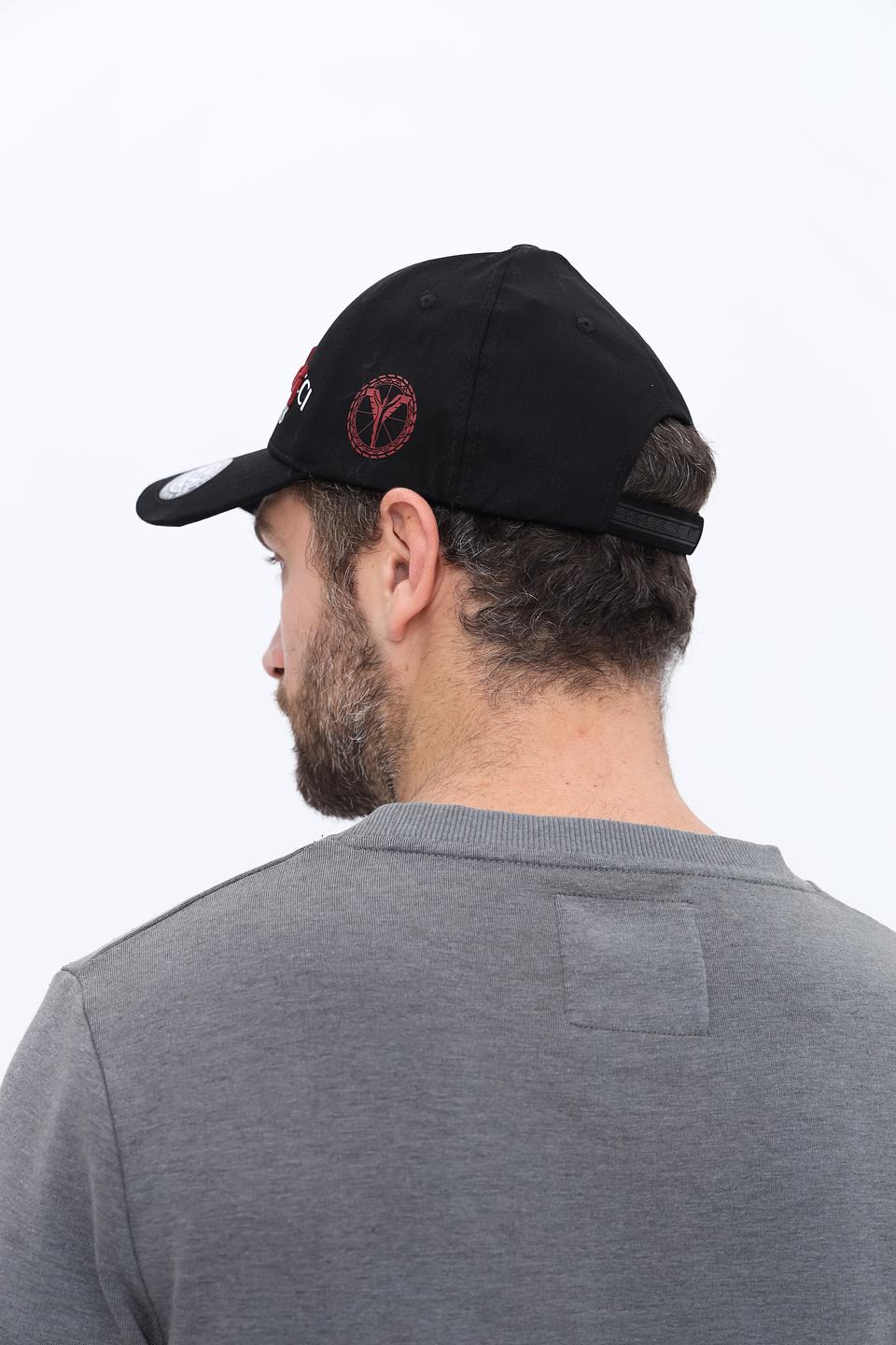 Бейсболка Carlo Colucci чёрная