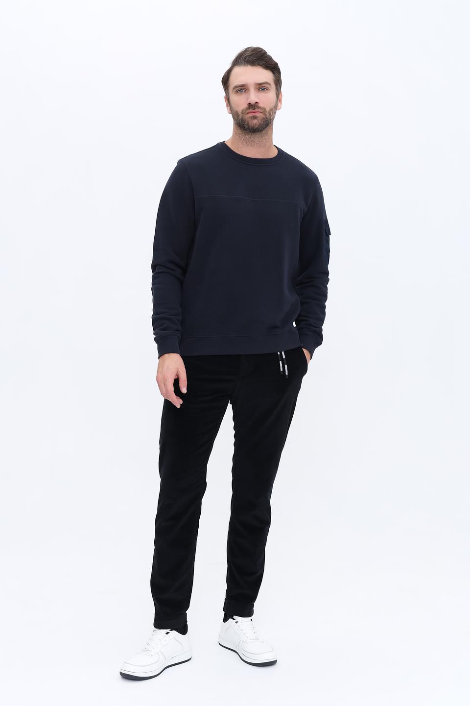 Джемпер Time Zone мужской тёмно-синий