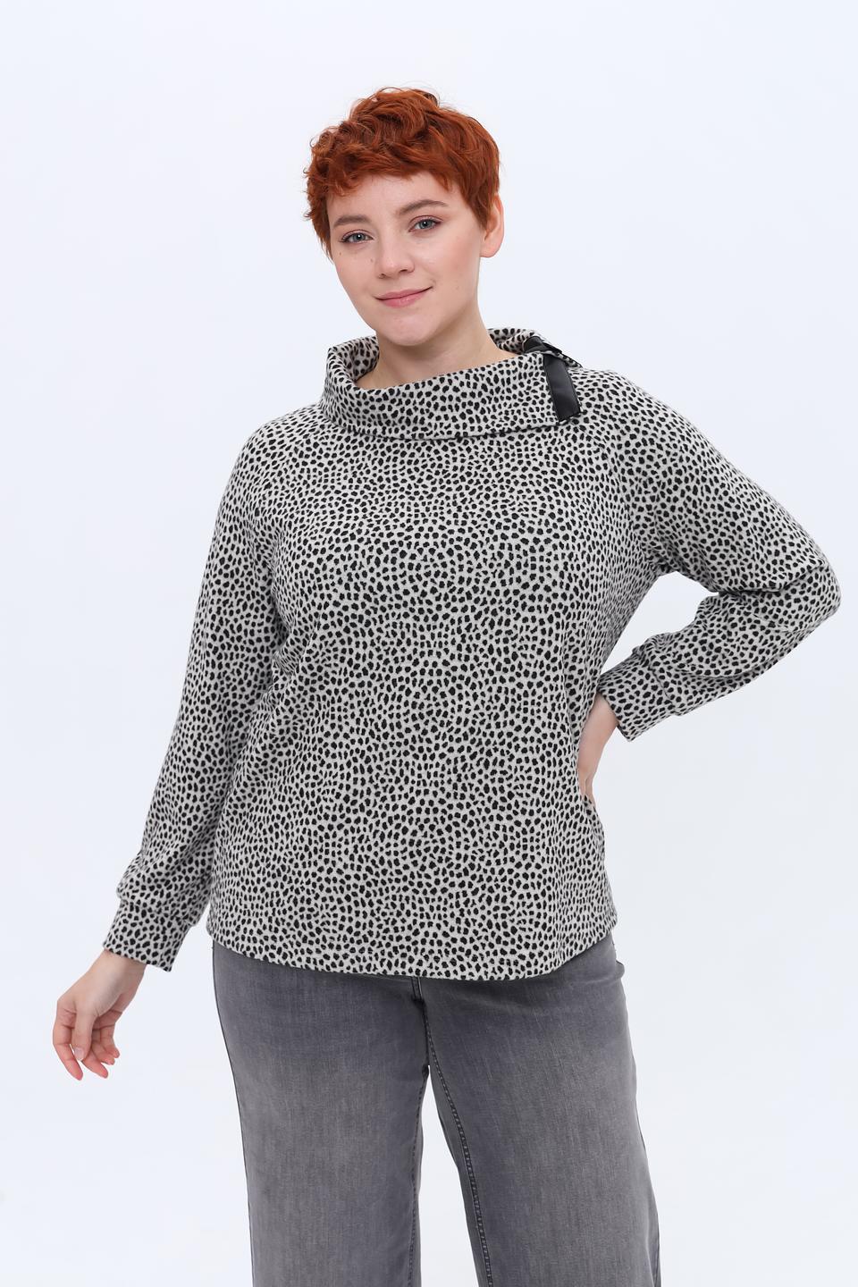 Пуловер Frank Walder с принтом