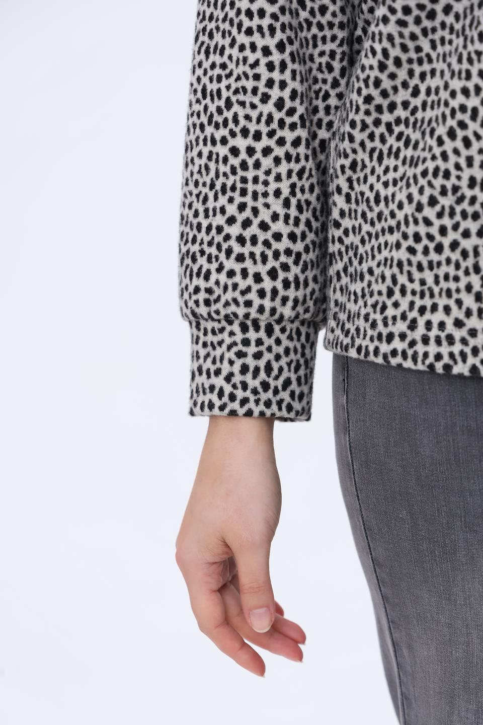 Пуловер Frank Walder с принтом