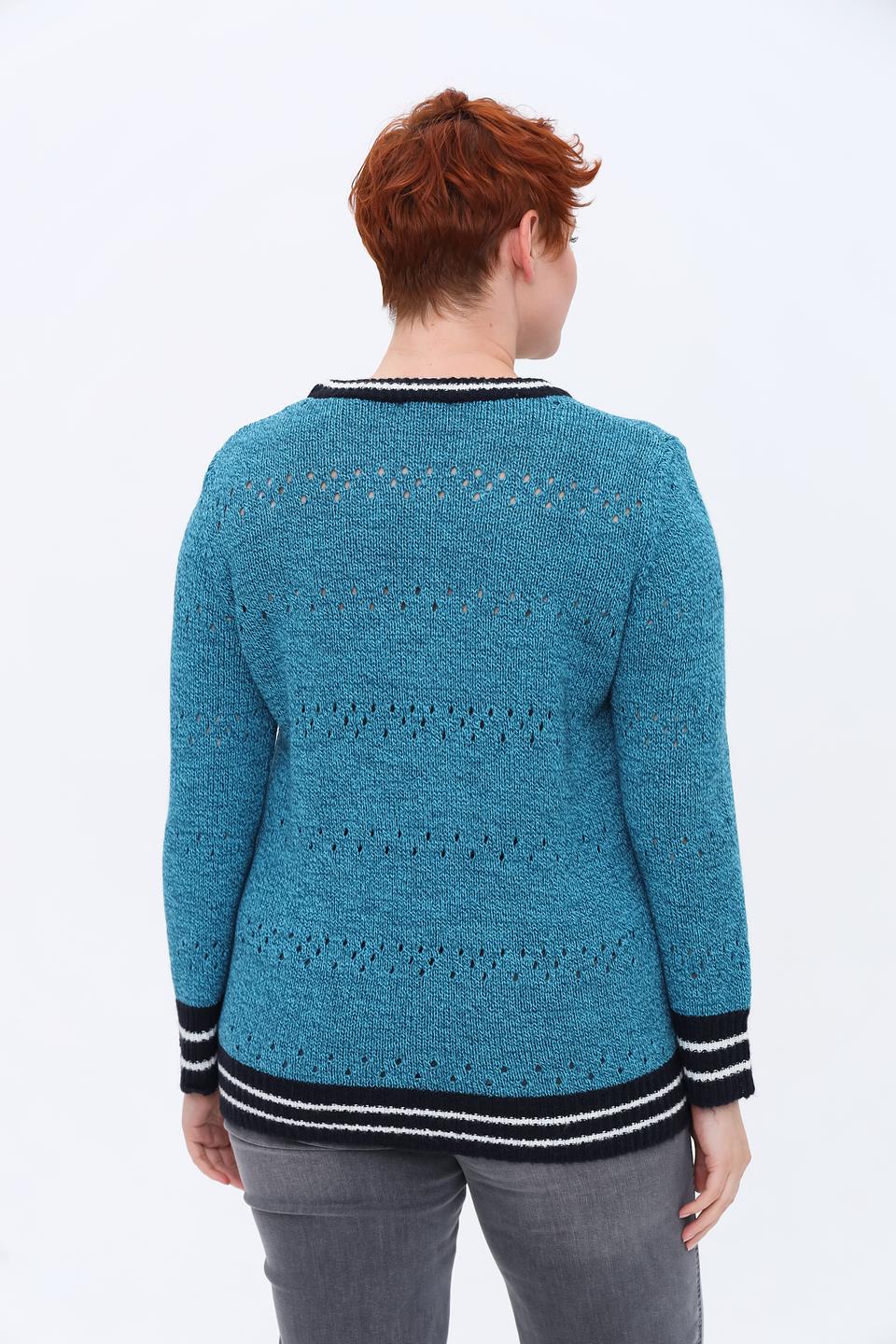 Джемпер Persona N.O.W. бирюзовый