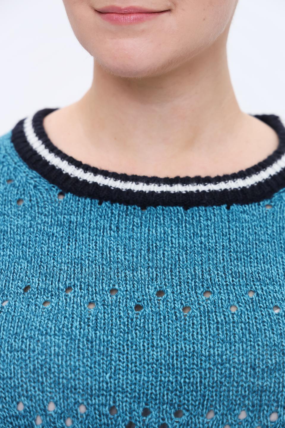 Джемпер Persona N.O.W. бирюзовый