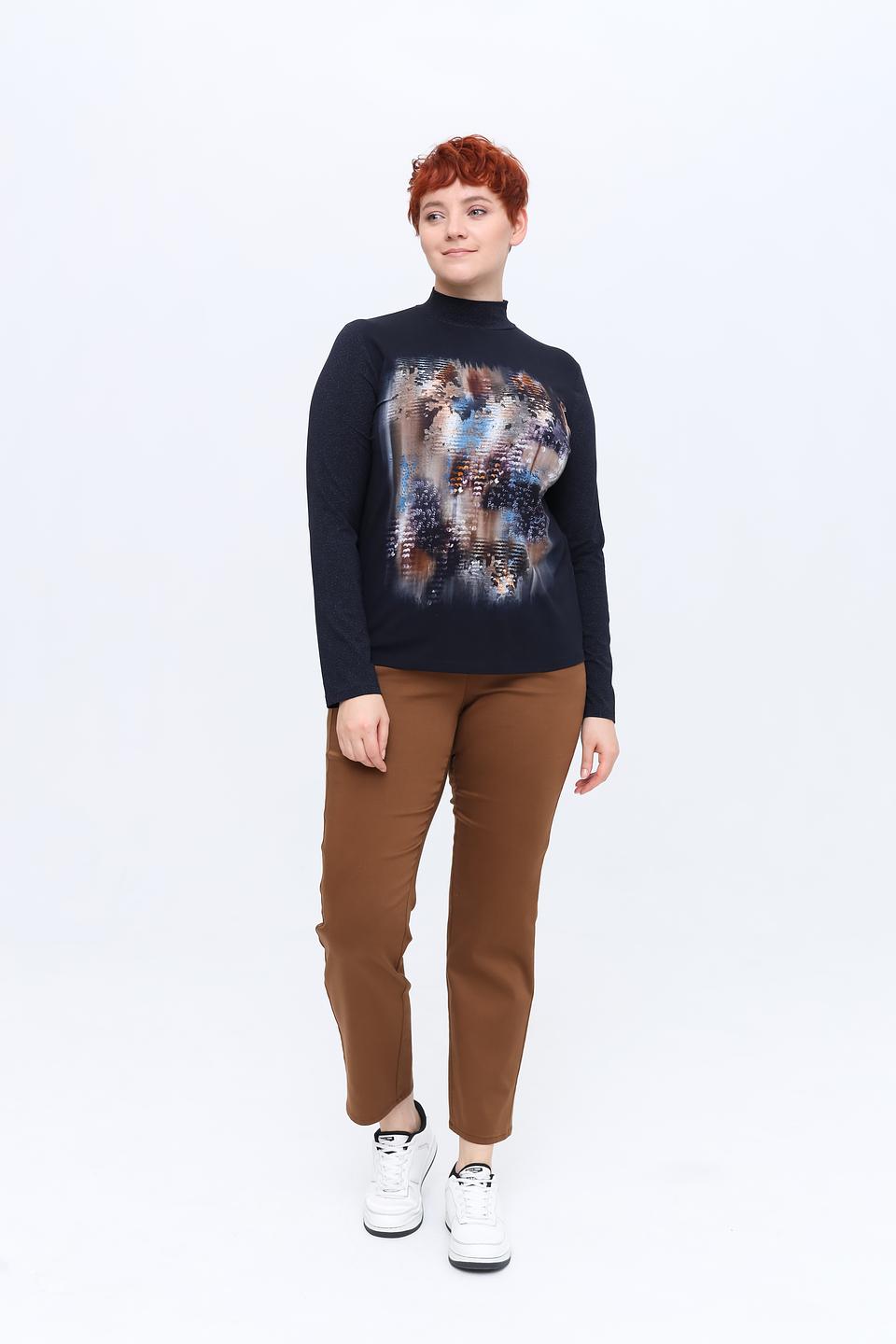 Лонгслив Frank Walder с принтом