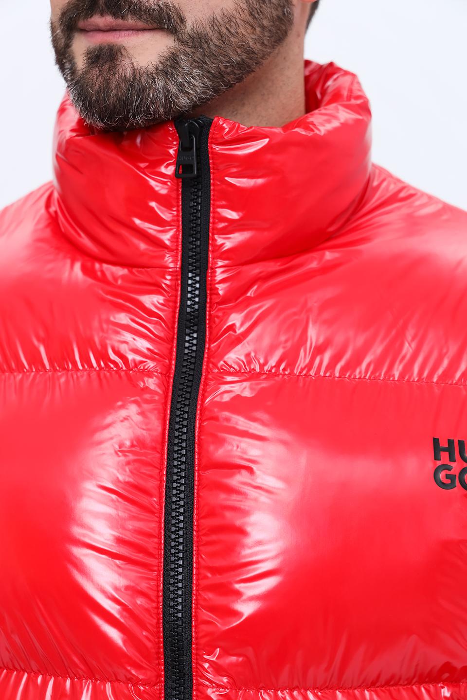 Куртка Hugo красная стеганая