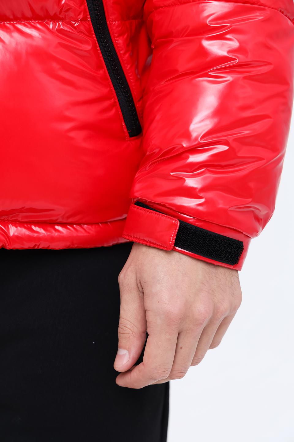 Куртка Hugo красная стеганая