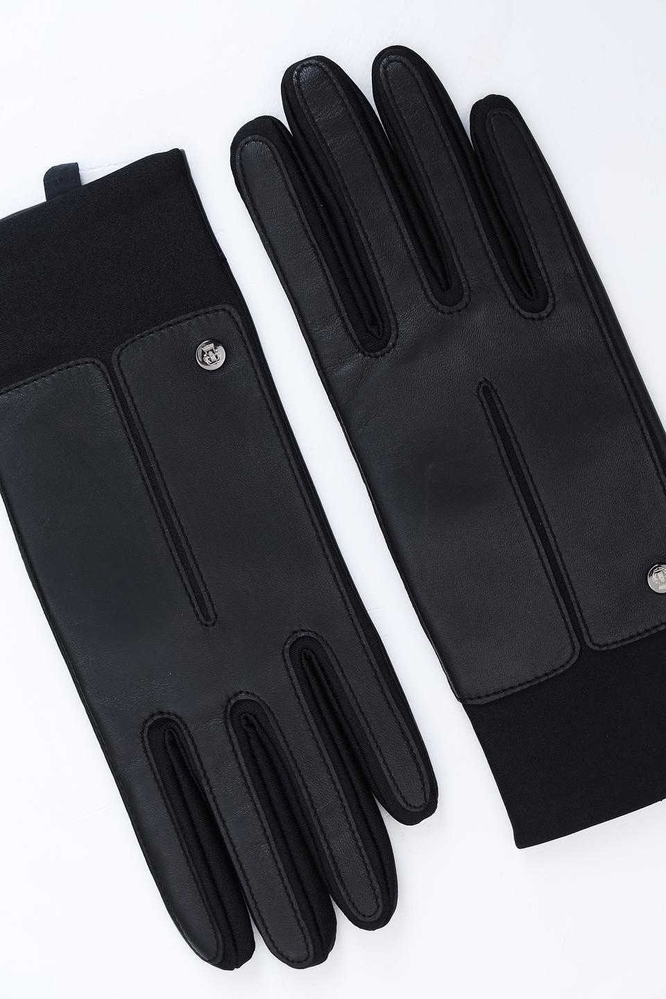 Перчатки Roeckl кожа чёрные