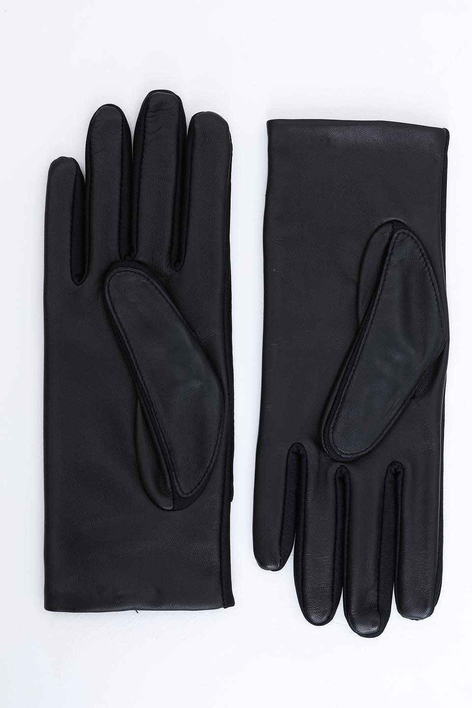 Перчатки Roeckl кожа чёрные