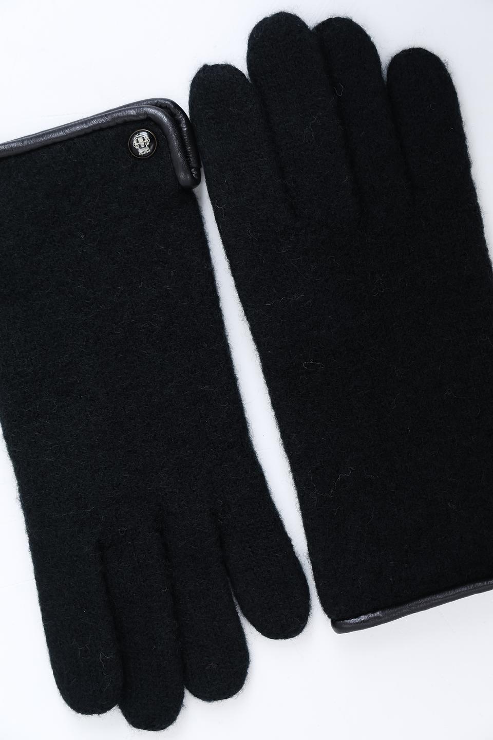 Перчатки Roeckl чёрные шерстяные